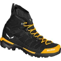 Salewa Ortles Light Mid Powertex Scarponi da montagna Uomo (40,5, nero)