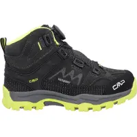 CMP Kid's Kiruna Mid Fitgo Trekking Shoes WP Scarpe da trekking Bambini (39, nero)