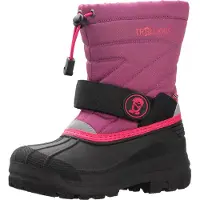 TROLLKIDS Kid's Telemark Winter Boots Pro Scarpe invernali Bambini (36, lilla/nero)