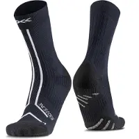 X-socks Trailrun Terraskin Expert Crew Calze da running (42-44, blu)