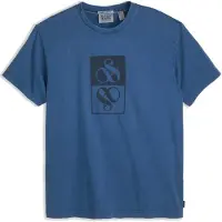 Scotch & Soda Graphic Tee Dark Denim Taglia: M | T-shirt stampate Outlet | Uomo | Blu