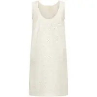 Tranquillo Women's Kleid Lenii Abito Donna (42, bianco/beige)