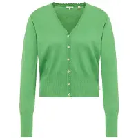 Tranquillo Women's Strickjacke Linaa Cardigan Donna (XS, verde)