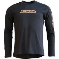 Zimtstern Corez MTB Shirt L/S Maglietta da ciclismo Uomo (M, nero)