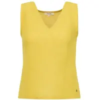 Tranquillo Women's Top Menaa Top Donna (42, giallo)
