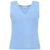 Tranquillo Women's Top Menaa Top Donna (42, blu)