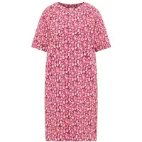 Tranquillo Women's Jerseykleid Ninaa T-shirt Donna (L, fuchsia)