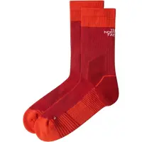 The North Face Trail Run Socks Crew Calze da running (34-37, rosso)