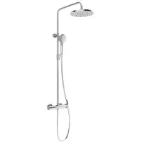 Ravak Colonna doccia DS 091.00 DS 091.00CR non termostatica, scorrevole, con set doccia, cromata