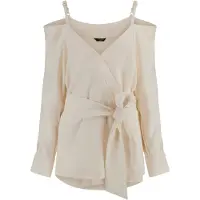 Guess Marciano By Greta Ls Kimono Sandy Shore Taglia: 38 | Maglie a manica lunga Outlet | Donna | Marrone