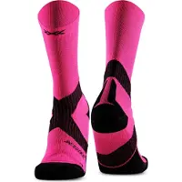 X-socks Bike Expert Crew Calze da ciclismo (45-47, fuchsia)