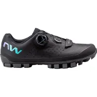 Northwave Women's Hammer Plus Scarpe da ciclismo Donna (37, grigio/nero)