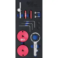 Bgs 6769 | Inserto carrello officina 1/3: Set di attrezzi per la regolazione del motore | per Ford 2.0TDCI ECOBLUE