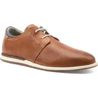 Pikolinos per uomo. M8W-6429 Scarpe Salder in pelle marrone (41), Basso, 1 a 3 cm, Stringhe, Casual, Classico
