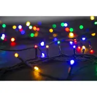 Magic Home Catena luminosa MagicHome Natale Errai, 1200 LED multicolor, 8 funzioni, 230 V, 50 Hz, IP44, per esterni, illuminazione, L-24 m