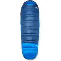 Rab - Sacco a pelo Grande - Ascent -18C / 0F Tempest Blue/Maya Blue - Taglia Sinistra