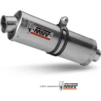 MIVV Silenziatore Omologato Slip On Oval Honda Hornet 600 2003-06 H.020.lx1