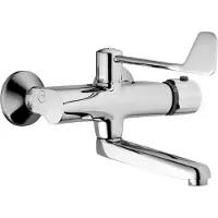 Hansa HANSATEMPRA Mitigeur de lavabo, montage mural, saillie 270 mm, chromé, 08385202, 08385202