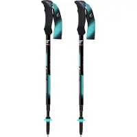 Fizan - Bastoncini trekking in alluminio - Compact 4 Tech Blue in Alluminio