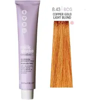 Milk shake Creative Tintura per capelli 100 ml 8.43 Biondo dorato rame chiaro — Tintura per capelli