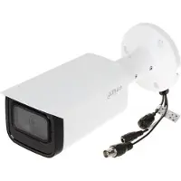 Dahua HAC-HFW2501TU-A telecamera bullet hdcvi ibrida 4in1 2K uhd 5Mpx 3.6mm Starlight osd audio ip67