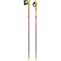 LEKI - Bastoncini trail in carbonio - Ultratrail FX One - Taglia 130 cm - rosso