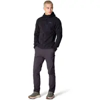 Rab Tecton Hoody Giacca in pile Uomo (L, nero)
