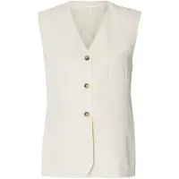 Selected Panciotto Donne Bianco 34