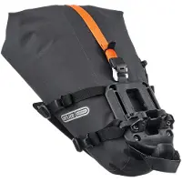 Ortlieb - Borsa da sella 7,5L - Seat-Pack QR Seat-Lock 7,5L Black Matt in Nylon - Nero