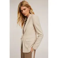 Motivi Short Blazer Jacket White Taglia: 42 | Blazers Outlet | Donna | Bianco
