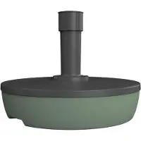 Eda Plastiques EDA 019636 V.LA EDA Supporto per ombrellone, plastica, rotondo, 495 mm, 2 colori