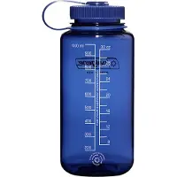 Nalgene Sustain Wide Neck Borraccia (0,5 l, blu)