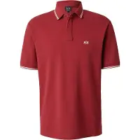 Armani Exchange per uomo. XM001287AF17321U5101 Polo in maglia piqué di cotone elasticizzato rosso (S), Casual, Manica corta