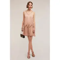 Motivi Embroidered Viscose Satin Dress Pink Taglia: 42 | Abiti Mini Outlet | Donna | Rosa