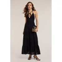 Motivi Sangallo Lace Maxi Dress Black Taglia: XS | Maxi abiti Outlet | Donna | Nero