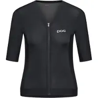 POC Women's Raceday S/S Jersey Maglietta da ciclismo Donna (L, nero)