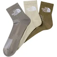 The North Face Multi Sport Cush Quarter Socks 3-Pack Calze casual (34-37, olivia)
