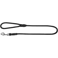 Hunter Leash Freestyle Guinzagli per cani (Länge 180 cm - Ø 1,0 cm, nero)