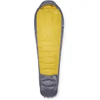 Rab - Sacco a pelo da bivacco/trekking - Neutrino -6C / 20F Graphene/Dark Pollen - Taglia Sinistra - Giallo