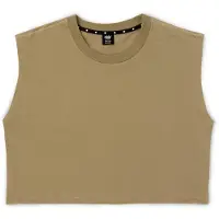 Ciele Women's OR Tank Cropped Canotta Donna (L, beige)
