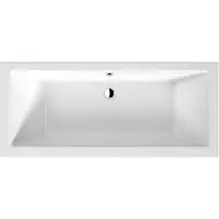 Jika Cubito Pure - Vasca da bagno 1700x750 mm, scarico centrale, bianco H2264200000001