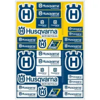 Blackbird Racing Adesivi Husqvarna Logo