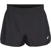 Asics Women's Core Split Short Pantaloncini da running Donna (XL, nero)