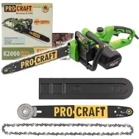 Procraft Motosega K2000 1800 Watt Lunghezza di taglio 406 mm
