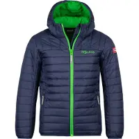 TROLLKIDS Kid's Eikefjord Jacket Giacca sintetica Bambini (110, blu)