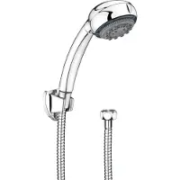 Cornat Set doccia OCEAN-CARBALLO cromo, 8 tipi di getto, SA330695