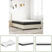 The Living Store Materasso Bonnell a molle medie 100x200 cm