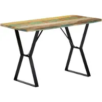 Prolenta Maison Exclusive - Tavolo da pranzo 120x60x76 cm in legno massello di recupero