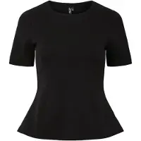 Pieces T-shirt | Nero | XS