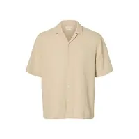 Selected Camicia A Maniche Corte Uomini Grigio S